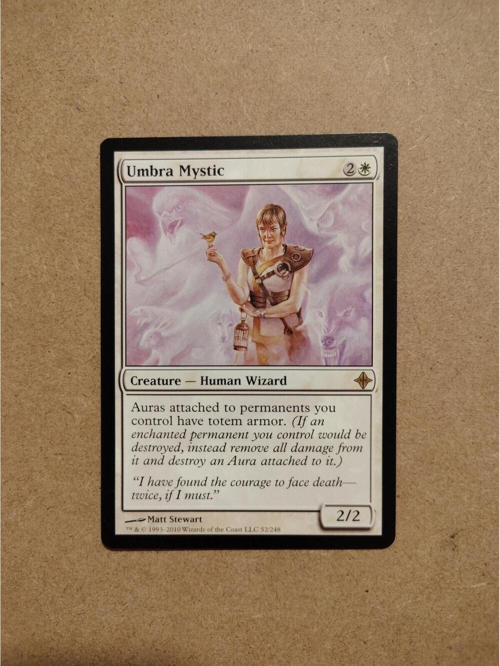 MTG Single Umbra Mystic Creature human wizard 2010